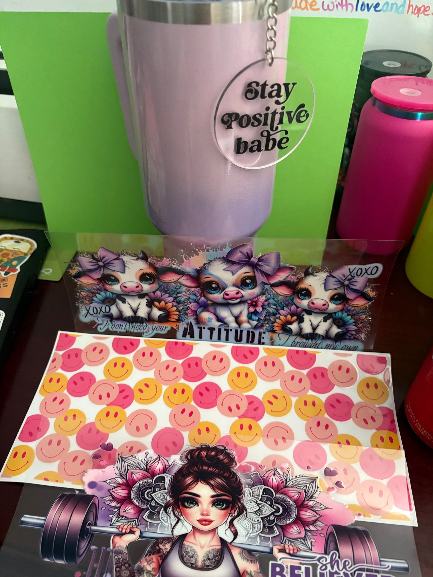 positive vibes bundle cup.