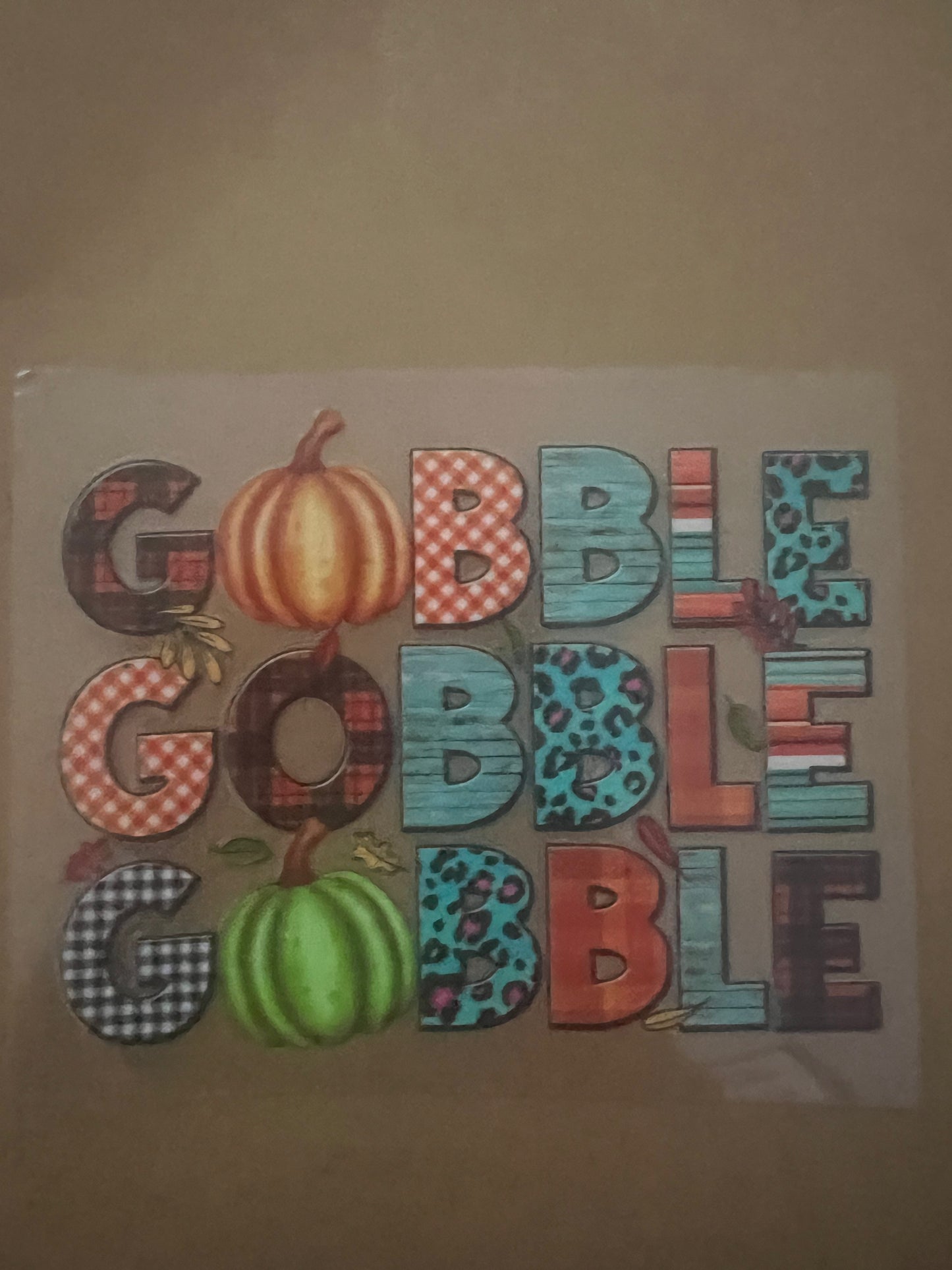 fall thanksgiving vibes decal