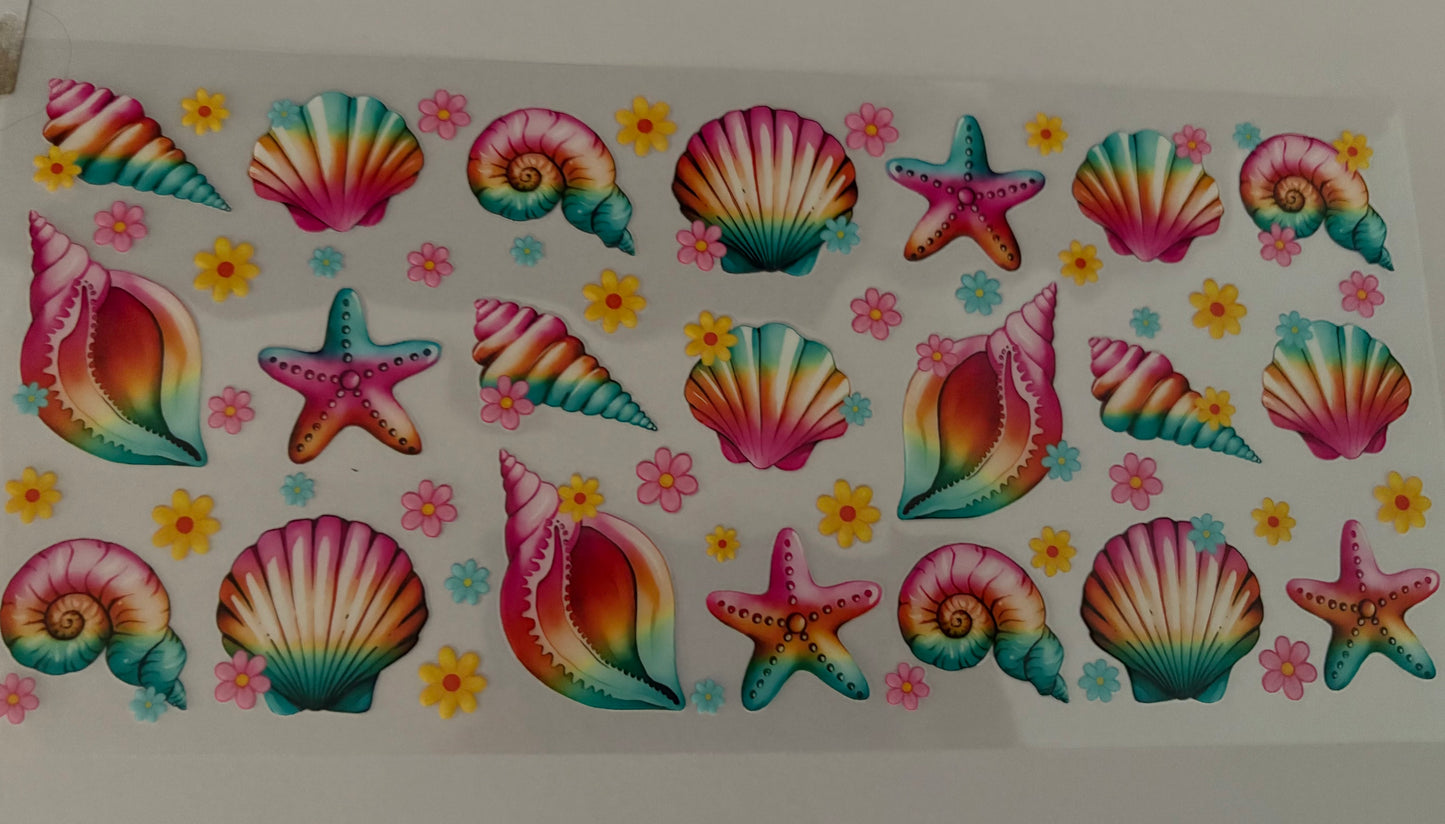 Colorful Shells wrap