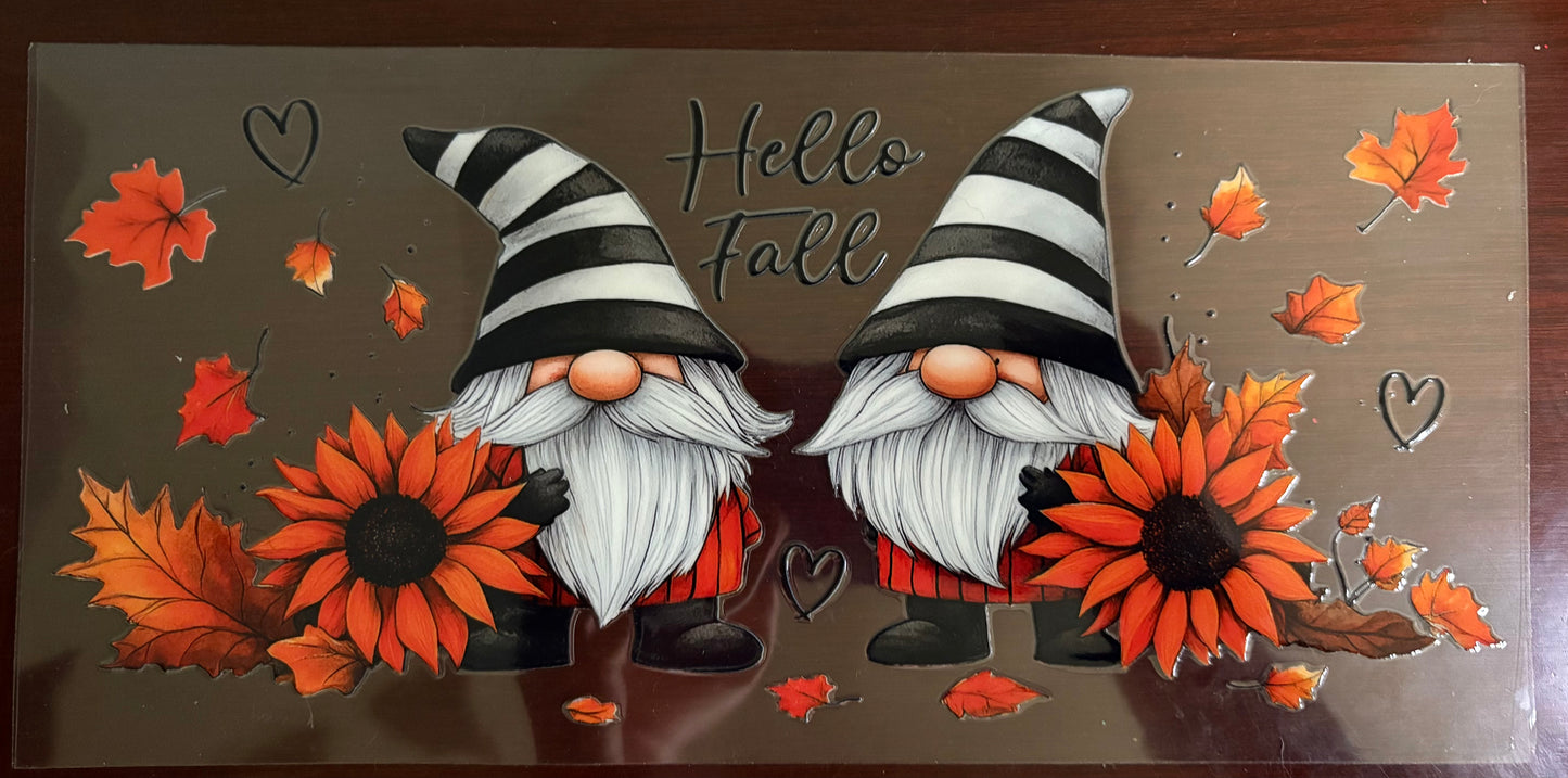 Fall gnomes wrap