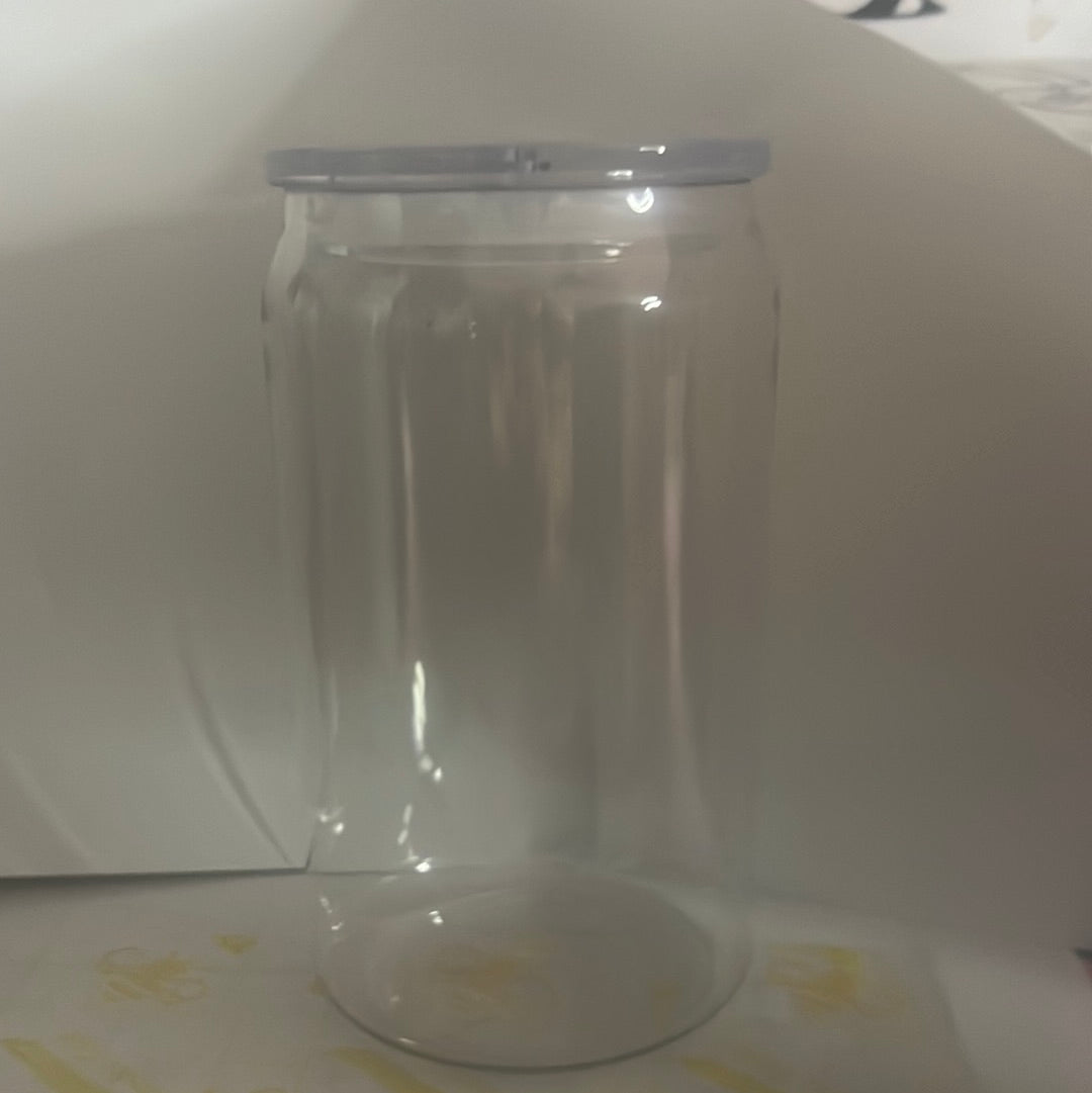 clear plastic cup