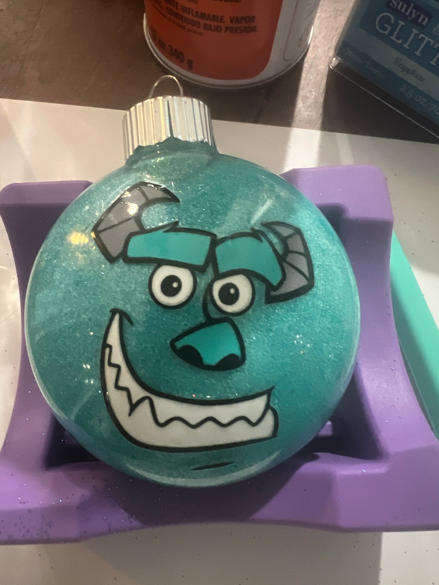 monster christmas ornament