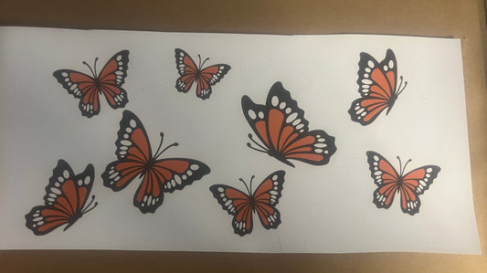 butterfly vinyl wrap