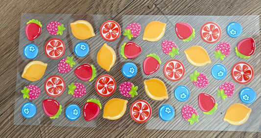Assorted fruit wrap