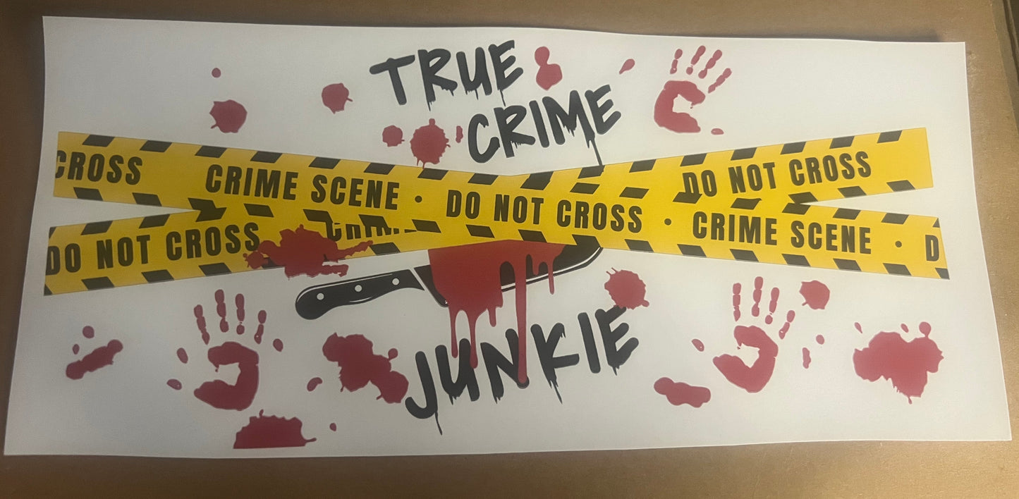 true crime vinyl wrap