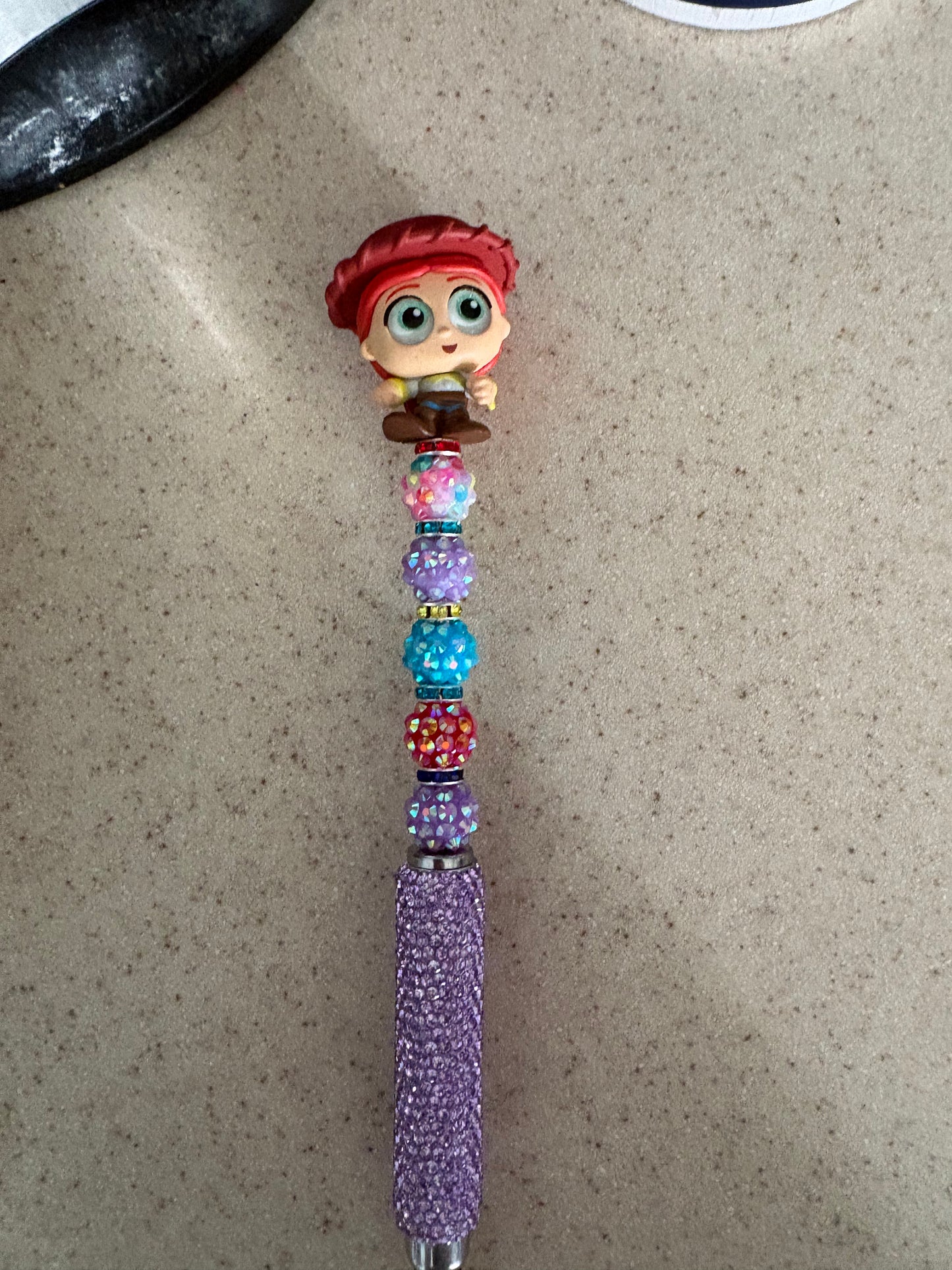 Beaded stylus pen