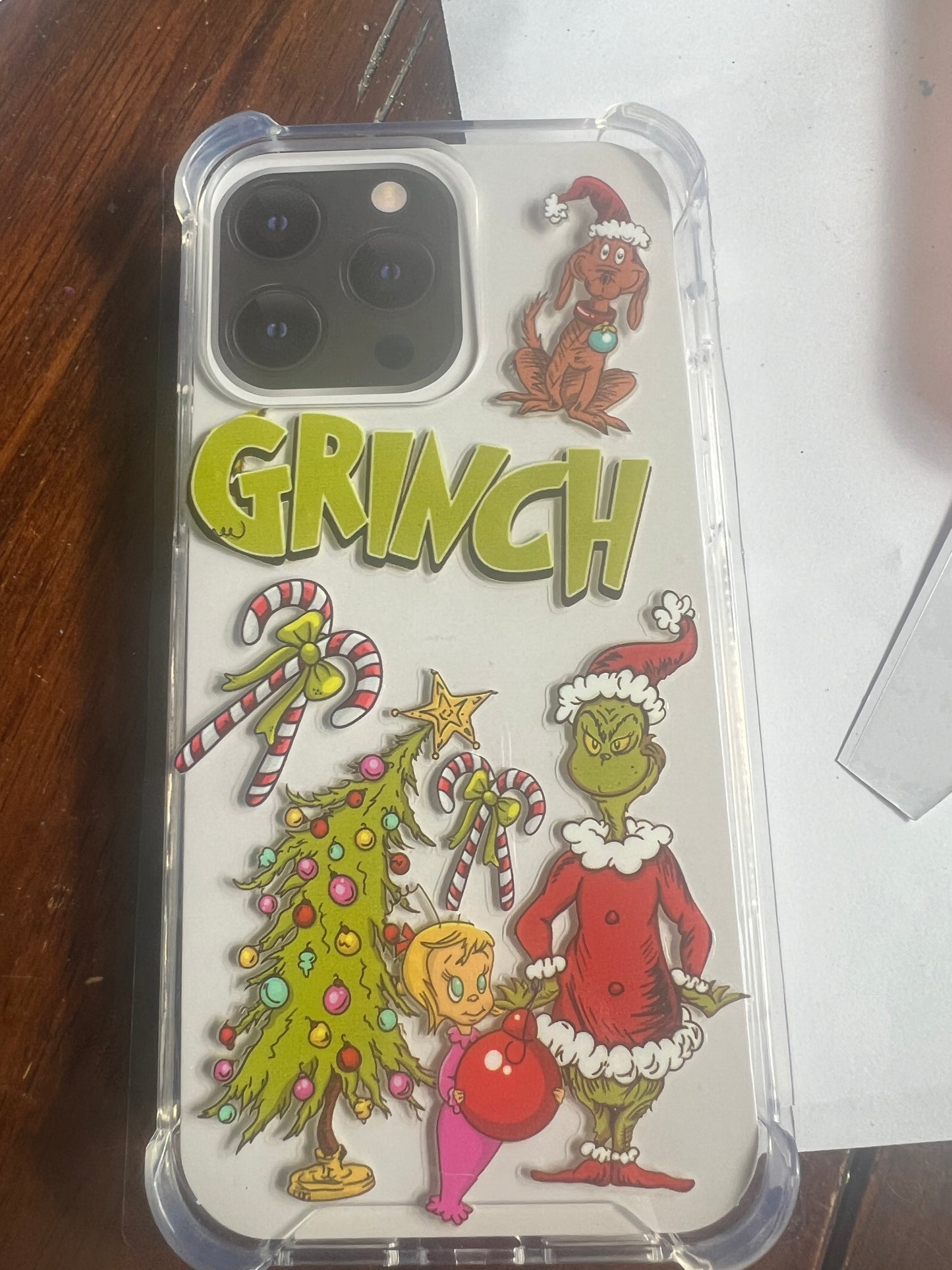 Green man phone case