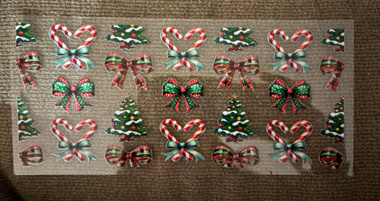 christmas bows wrap