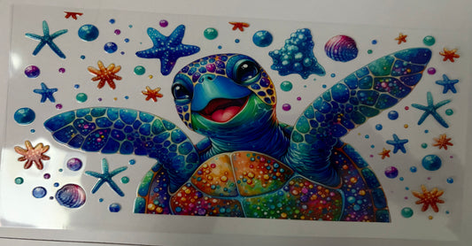 Big sea turtle wrap