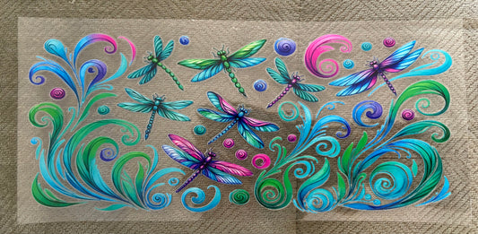Dancing dragonfly