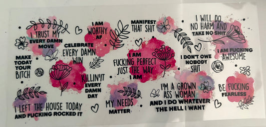 Affirmations wrap