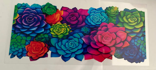 Colorful Succulent wrap