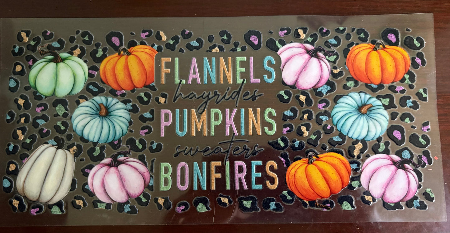 Flannel and bonfire wrap