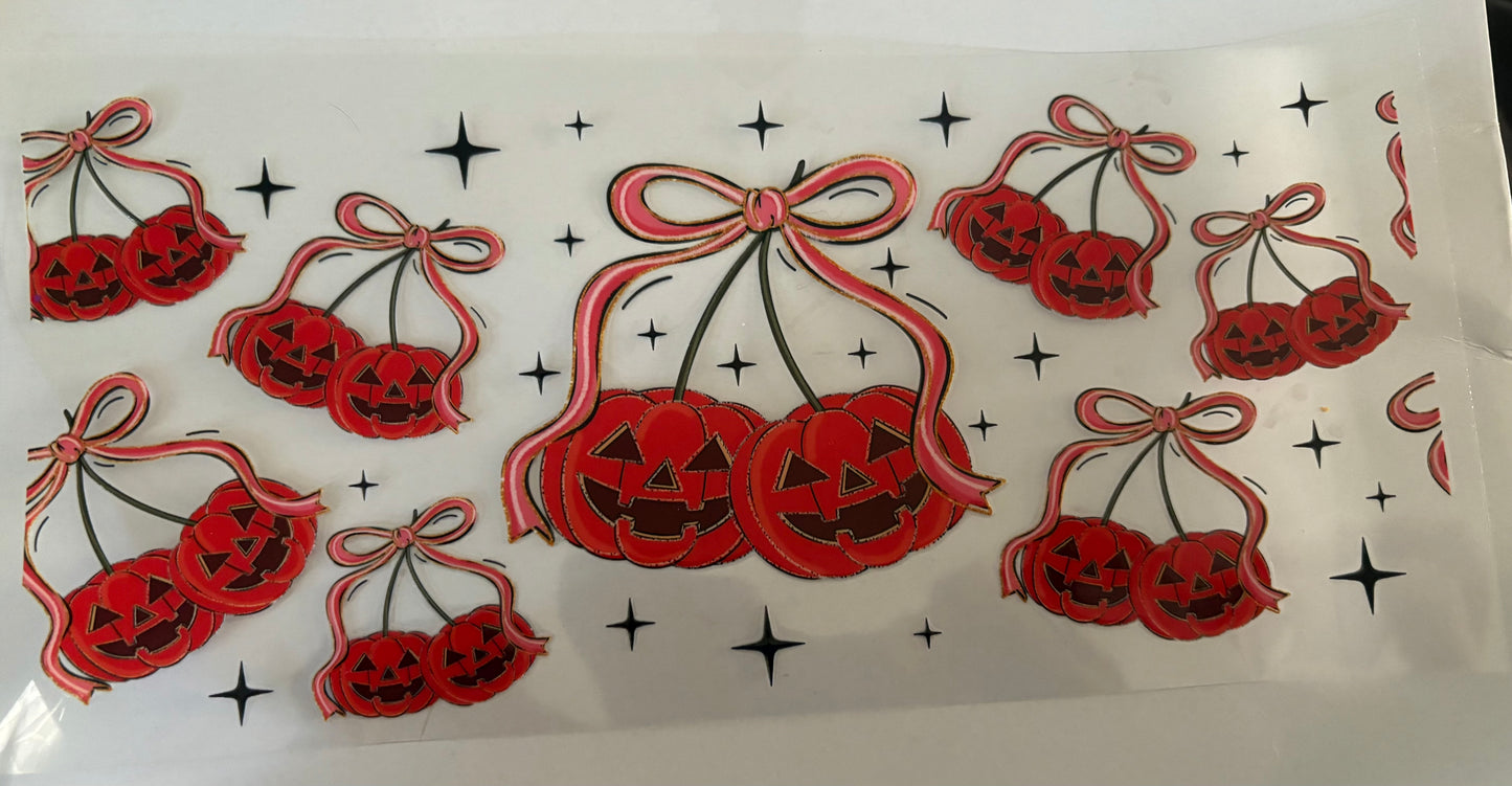 Pumpkins and bows