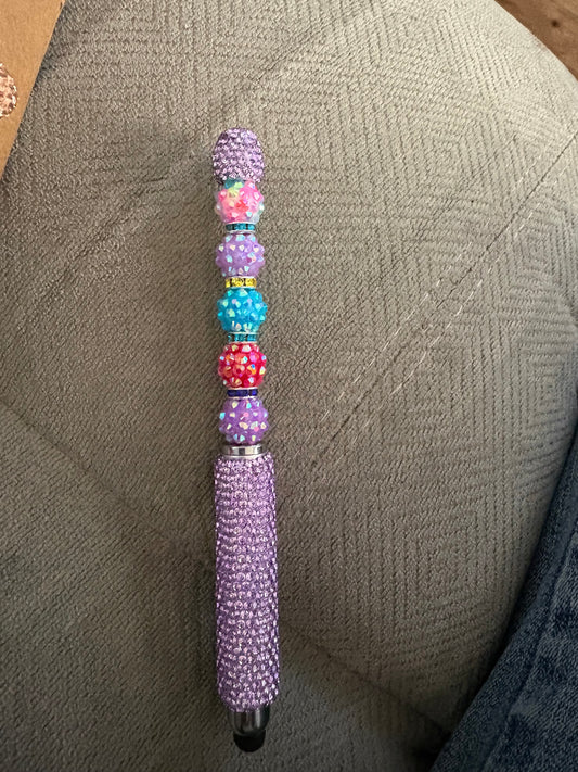 Beaded stylus pen