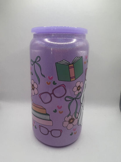 Ghost and books cup