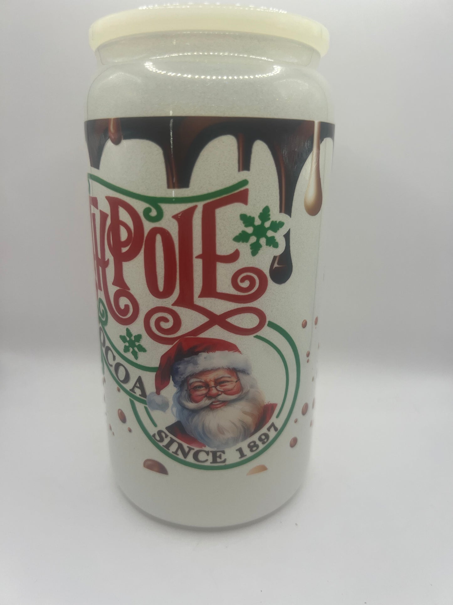 North Pole hot coco cup