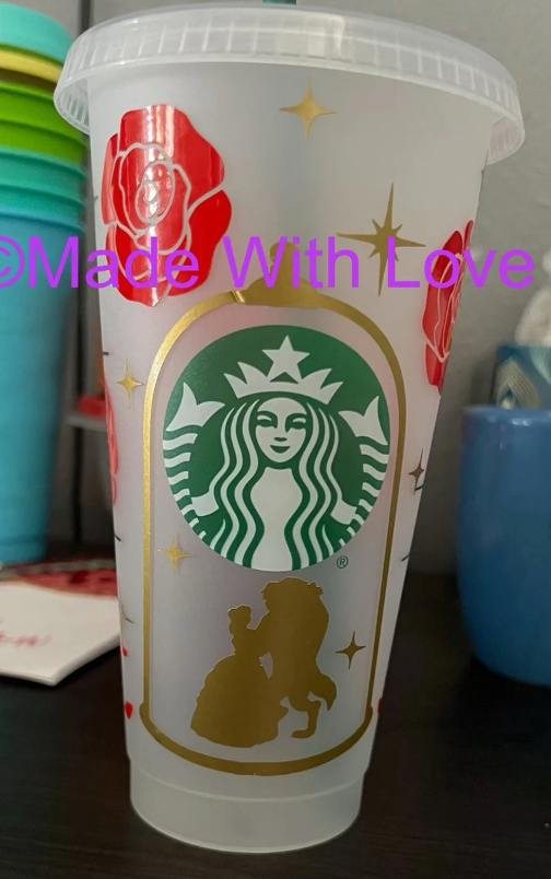 Tale as Old as Time Reusable Cold Cup