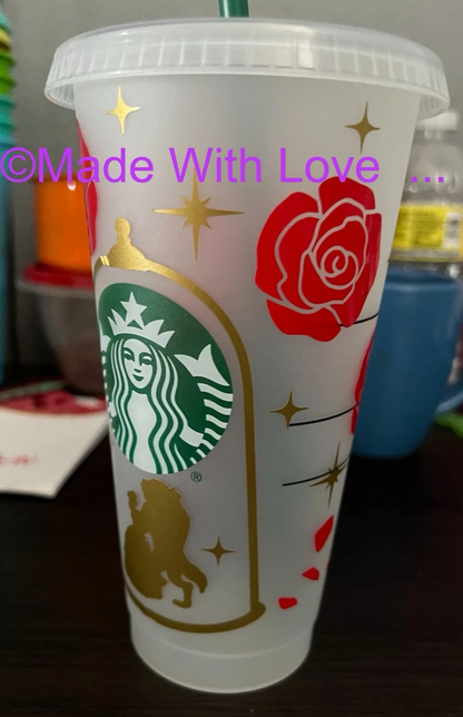 Tale as Old as Time Reusable Cold Cup