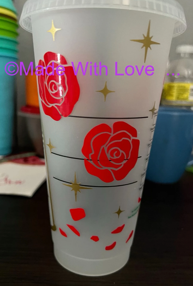 Tale as Old as Time Reusable Cold Cup