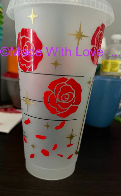 Tale as Old as Time Reusable Cold Cup